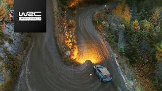 WRC - Dayinsure Wales Rally GB 2017: Aerial Analysis (DJI) "Day vs. Night"