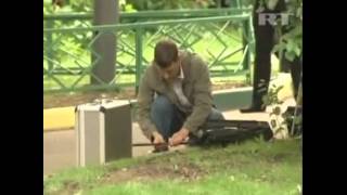 Видео с места убийства Юрия Буданова.Москва.10 июня 2011г.