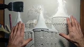 Барельеф замок 4 урок. Bas-relief castle 4 lesson