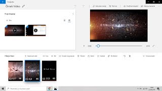 Windows 10'da Ücretsiz Ve Program Kullanmadan Video Düzenleme(Kesme-Bölme-Birleştirme) Nasıl Yapılır