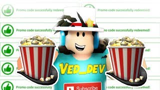 NEW ROBLOX PROMO CODE! *FREE SHOWTIME BLOXY POPCORN HAT*!