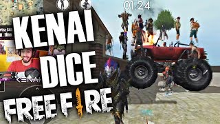 KENAI DICE EN FREE FIRE EN VIVO * Mini juego * | Kenai V BOT