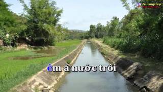 (karaoke midi) con kênh xanh xanh-HD