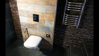 Облицовка стен искусственным камнем !  Укладка дикого камня