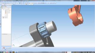 Компас 3D урок  - сборка детали "коленвал"  от  Suzuki Sepia (часть №1 / 2)
