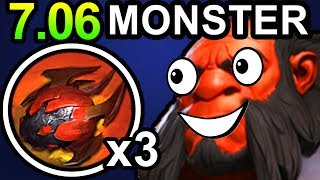 MONSTER AXE DOTA 2 PATCH 7.06 PRO GAMEPLAY