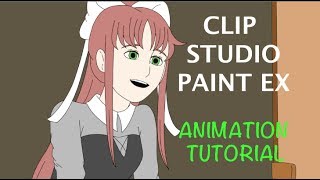 Clip Studio Paint EX - Animation Tutorial
