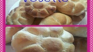 ROSETTE SEMPLICI PANE RICETTA BIMBY