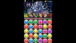 【パズドラ】超絶メタドラ降臨！攻略＆人柱動画【緑・赤オーディン】