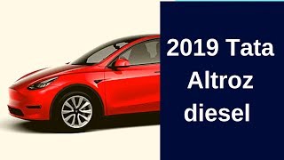 2019 Tata Altroz diesel hatchback caught