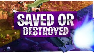 Fortnite Destroyed by the Comet or Saved by the Heroes!? - Fortnite Battle Royale Gameplay Season 4