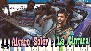 Alvaro Soler - La Cintura [Piano Tutorial | Sheets | MIDI] Synthesia