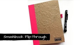 "Our Everyday Life in 2019" ~ Vintage Pink Smashbook Album Flip Through