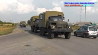В Карталы прибыла крайняя партия техники