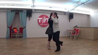 Танго-вальс 1. Дорожка в танго-вальсе