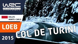 WRC Rallye Monte-Carlo 2015: Onboard Sébastien Loeb SS14