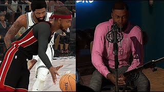 NBA 2K20 My Career Brasil #22: A BATALHA CONTRA O KYRIE IRVING!