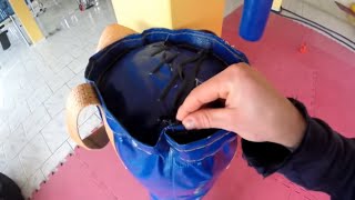 SACO DE PANCADAS CASEIRO - BOM E BARATO
