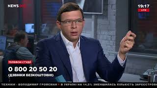 Евгений Мураев в «Большом вечере» на телеканале NewsOne, 18.10.17