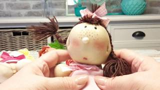 КУКЛЫ ИЗ КАПРОНОВЫХ НОСКОВ...DOLLS FROM KAPRON SOCKS.