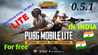 How to download and play PUBG MOBILE LITE in india by Tech and Gaming