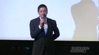 奥田瑛二　常盤貴子　「汚れた心」舞台あいさつ