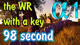 Скоростное прохождение соседа без отмычки за 98 секунд Hello Neighbor Alpha 1