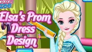 NEW Игры для детей—Disney платье от Эльзы Холодное сердце—Мультик для девочек