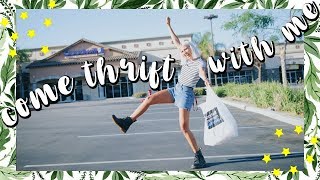 Come Thrift With Me | ATTEMPTING Goodwill $1 Sale | Try On Thrift Haul