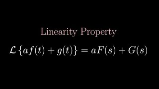 Linearity Property of the Laplace Transform and 7 Useful Transforms to Know! Full Example.