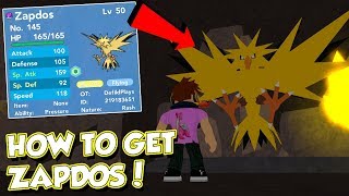 HOW TO GET ZAPDOS IN POKEMON BRICK BRONZE!!
