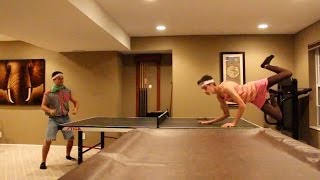 EPIC PING-PONG MATCH 1!