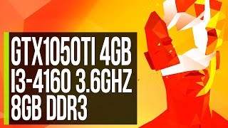 SUPERHOT - Gameplay 4K (GTX 1050 Ti 4GB + i3 4160) [FPS Test]