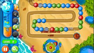 Marble Woka Woka Level 11 - NO BOOSTERS ? | SKILLGAMING ✔️