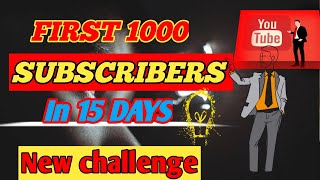How to get your first 1000 subscribers quickly on YouTube  #howtoget1000subscribers complete