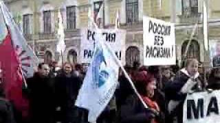 прохождение колонны "Марша против ненависти"