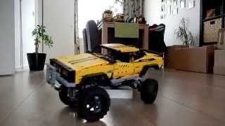 Lego technic 4x4 crawler exclusive edition boss, set 41999 in yellow and black