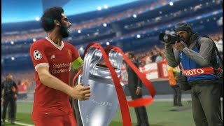 Salah vs Real Madrid | Final UEFA Champions League 2017/2018 | PES 2018
