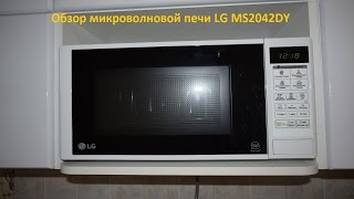 обзор микроволновой печи LG MS2042DY