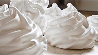MERINGUES - VIDEO RECIPE