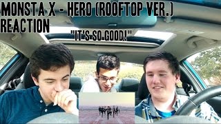 Monsta x - Hero (Rooftop ver.) Reaction (Non-Kpop fan) "It's So Good!"
