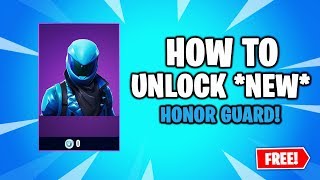 HOW TO GET HONOR GUARD SKIN IN FORTNITE! - *NEW METHOD!*