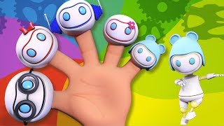 Робот палец семья | детские песни | дошкольная музыка | Nursery Rhymes | Robot Finger Family