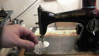 Дешевая швейная машинка для работы с кожей (Подольск). Cheap sewing machine for working with leather