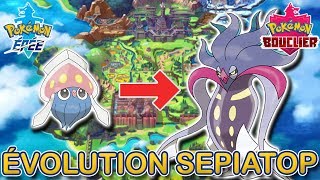 Faire évoluer Sépiatop en Sépiatroce | Pokémon Épée et Bouclier