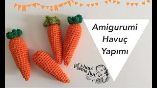 Amigurumi Havuç Nasıl Yapılır? | How to make amigurumi carrot?