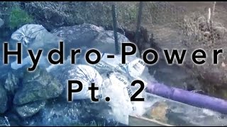 Micro Hydro Power with Turgo generator Part 2