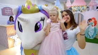 День Рождения Ани в стиле ЕДИНОРОГ. PonyCycle в ПОДАРОК  игрушки для детей