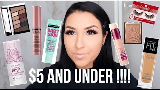 FULL FACE NOTHING OVER $5