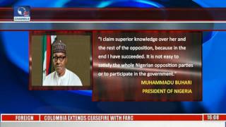 I don't Know Which Party My Wife Belongs To, But She Belongs To My Kitchen & Living Room - Buhari